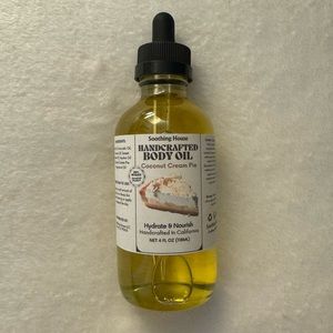 Handcrafted Coconut Cream Pie Body Oil